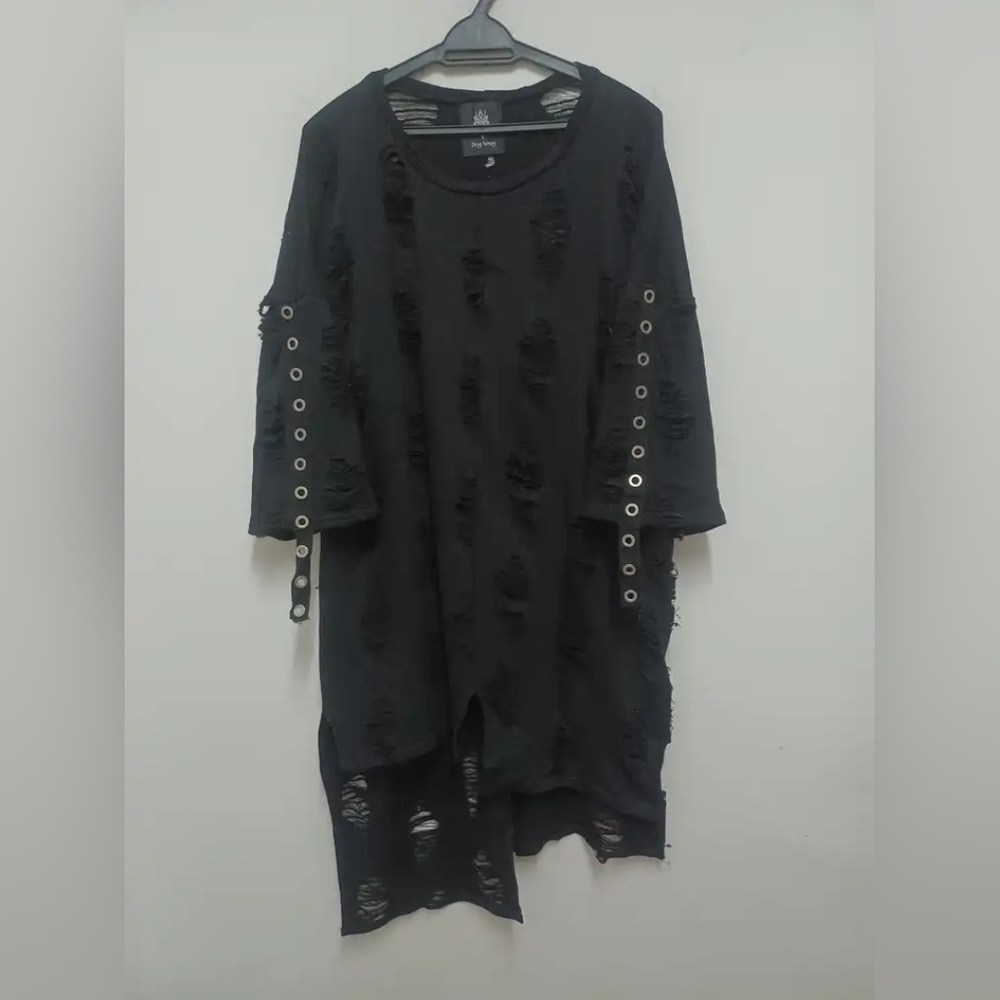Japanese Brand × Seditionaries × Streetwear DRUG HONEY RIPPED SHIRT